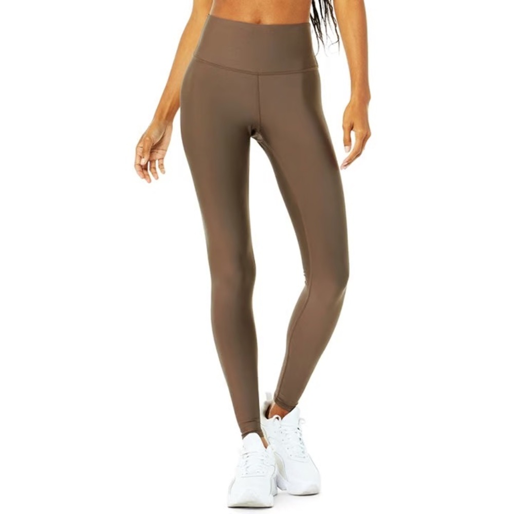 ALO Yoga Chocolate High-Waisted Leggings